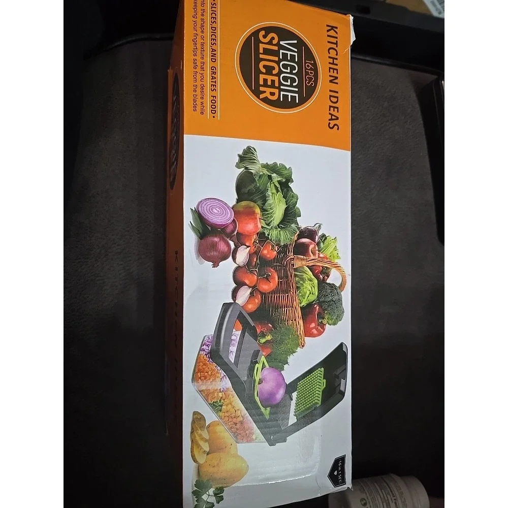 Vegetable Slicer 16 Piece Kitchen Ideas New‎ Veg Fruit Potatoes Cheese Versatile